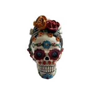 Decorative Skull Day of Dead Sparkle Steam Punk Gothic Halloween Skull